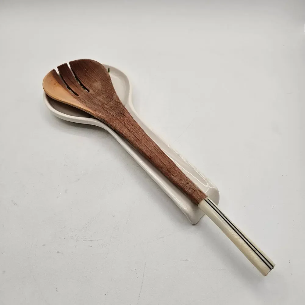 Ceramica Cuore Spoon Rest Carrots Italy Hand Painted Cottagecore Farmhouse